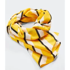 Mango Striped Printed Scarf -Mango popular store mango 5086 8179816 3
