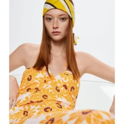 Mango Striped Printed Scarf -Mango popular store mango 5087 8179816 5