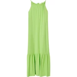 Mango Frill Cotton Dress -Mango popular store mango 5094 8769816 7