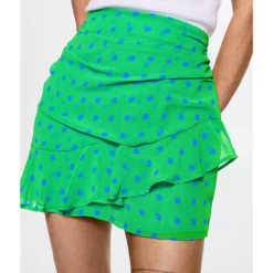 Mango Ruffled Draped Skirt -Mango popular store mango 5112 4458816 3