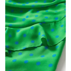 Mango Ruffled Draped Skirt -Mango popular store mango 5112 4458816 4