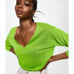 Mango V-Neck Knit Sweater 11 Mango V-Neck Knit Sweater -Mango popular store mango 5114 7458816 3