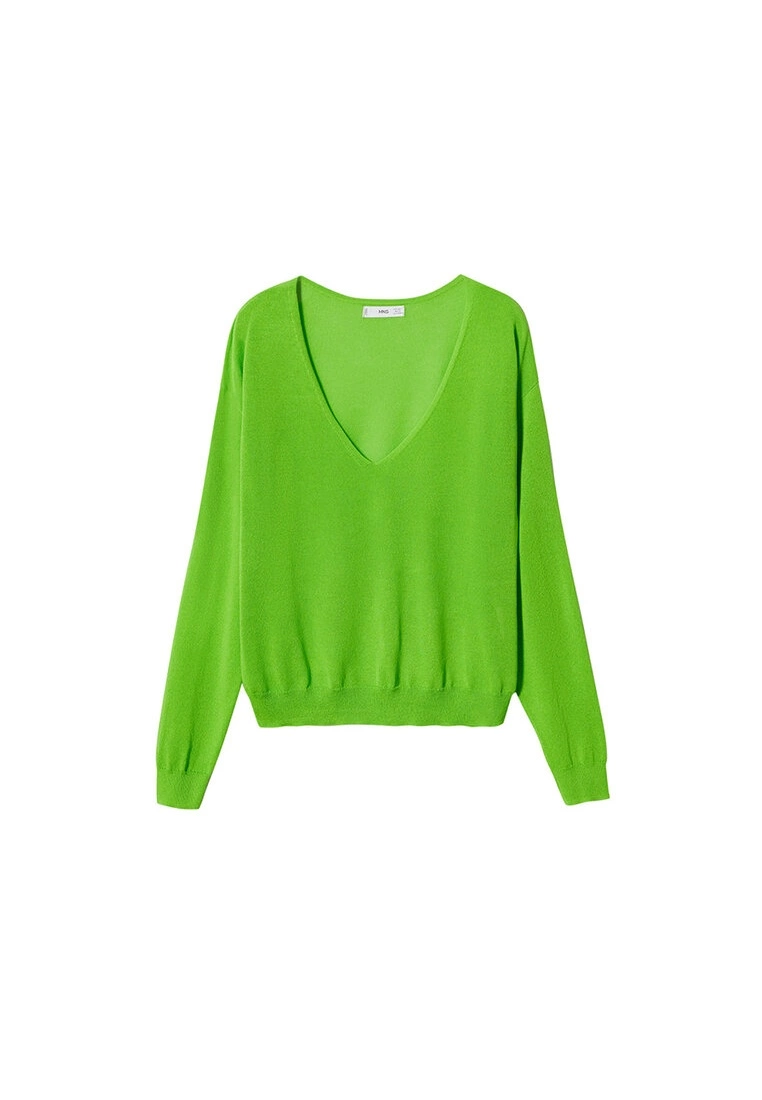 Mango V-Neck Knit Sweater 9 Mango V-Neck Knit Sweater - Image 7