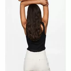 Mango Ribbed Crop Top 10 Mango Ribbed Crop Top -Mango popular store mango 5127 6658816 2