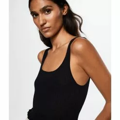 Mango Ribbed Crop Top 11 Mango Ribbed Crop Top -Mango popular store mango 5128 6658816 3