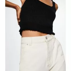 Mango Ribbed Crop Top 12 Mango Ribbed Crop Top -Mango popular store mango 5128 6658816 4