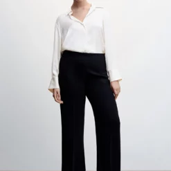 Mango Satin Finish Flowy Shirt 14 Mango Satin Finish Flowy Shirt -Mango popular store mango 5182 3501736 6