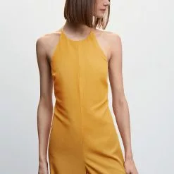 Mango Open Back Jumpsuit -Mango popular store mango 5188 0790736 5
