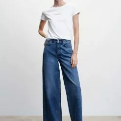 Mango Logo Cotton T-Shirt 11 Mango Logo Cotton T-Shirt -Mango popular store mango 5190 4390736 4