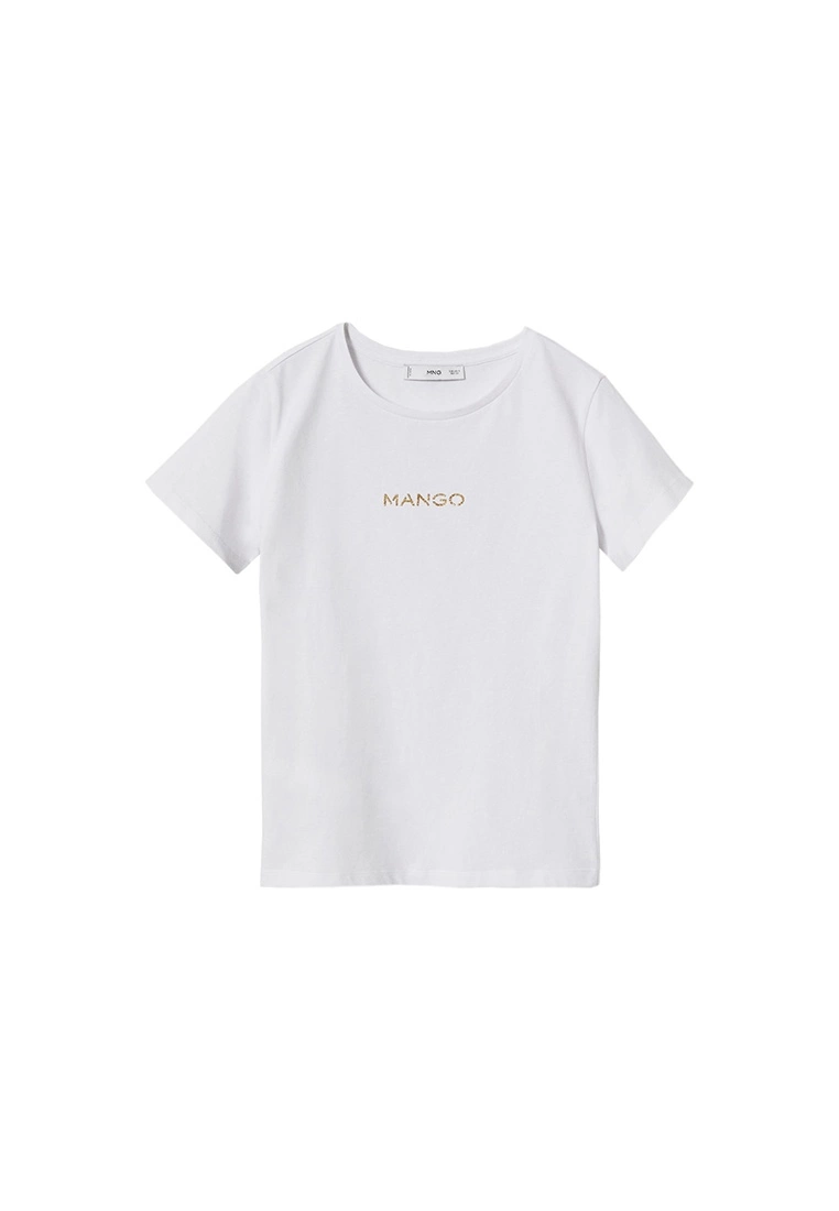 Mango Logo Cotton T-Shirt 8 Mango Logo Cotton T-Shirt - Image 6
