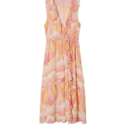 Mango Ruffled Printed Dress -Mango popular store mango 5210 4558816 7