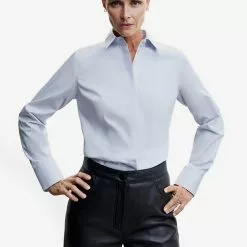 Mango Essential Cotton-Blend Shirt