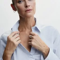 Mango Essential Cotton-Blend Shirt -Mango popular store mango 5221 3290736 4