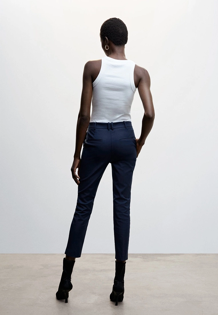 Mango Suit Slim-Fit Trousers 4 Mango Suit Slim-Fit Trousers - Image 2