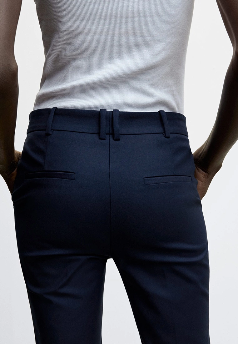 Mango Suit Slim-Fit Trousers 6 Mango Suit Slim-Fit Trousers - Image 4