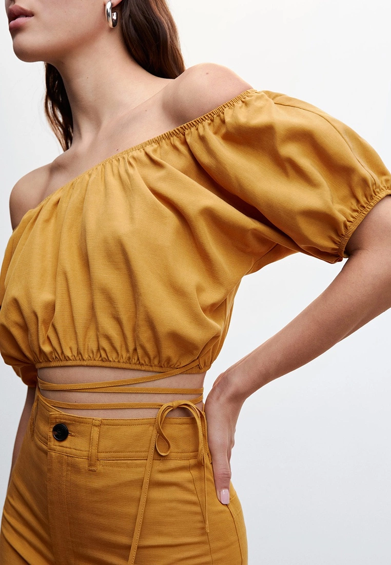 Mango Puff Sleeve Top 5 Mango Puff Sleeve Top - Image 3