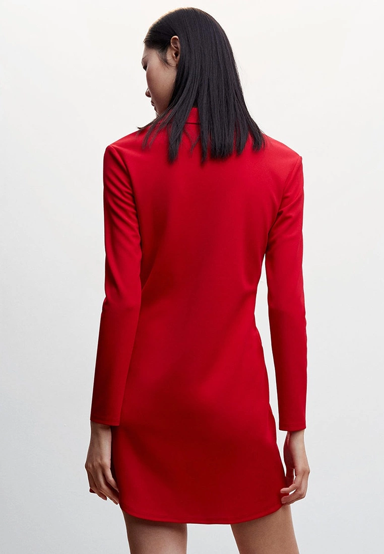 Mango Knot Detail Shirt Dress 4 Mango Knot Detail Shirt Dress - Image 2