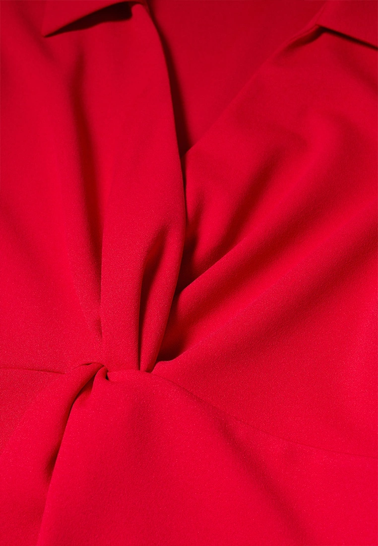 Mango Knot Detail Shirt Dress 5 Mango Knot Detail Shirt Dress - Image 3