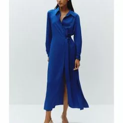 Mango Flowy Bow Dress -Mango popular store mango 5242 0399626 5