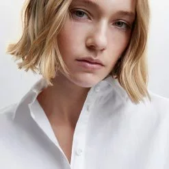 Mango Embroidered Shirt -Mango popular store mango 5243 8001736 3