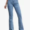Mango Mid-Rise Flared Jeans