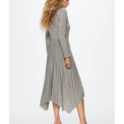 Mango Pleated Midi Dress -Mango popular store mango 5248 6312726 2