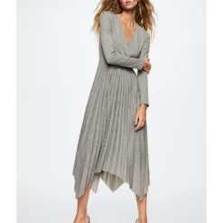 Mango Pleated Midi Dress -Mango popular store mango 5248 6312726 3