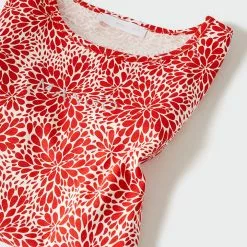 Mango Embroidered Logo Print T-Shirt -Mango popular store mango 5250 5490736 5