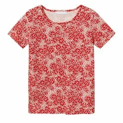 Mango Embroidered Logo Print T-Shirt -Mango popular store mango 5250 5490736 6