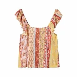 Mango Patterned Texture Top 13 Mango Patterned Texture Top -Mango popular store mango 5287 2890736 6