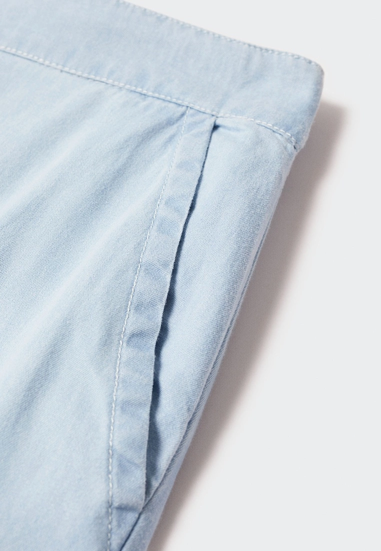 Mango Tencel Cotton Culotte Pants 7 Mango Tencel Cotton Culotte Pants - Image 5