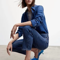 Mango Mom High-Waist Jeans -Mango popular store mango 5313 5290736 4