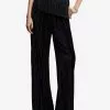 Mango Pleated Velvet Pants