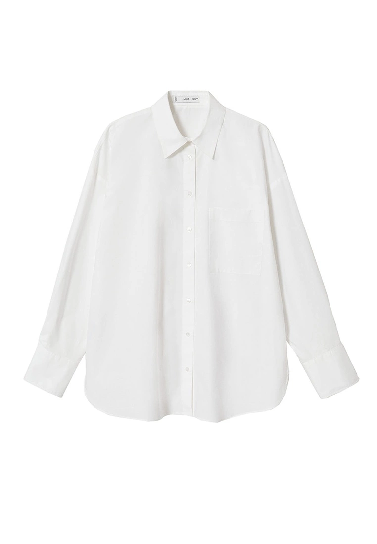 Mango Oversize Cotton Shirt 8 Mango Oversize Cotton Shirt - Image 6