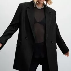 Mango Patterned Suit Blazer -Mango popular store mango 5350 4052636 5