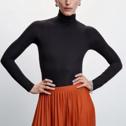 Mango Pleated Long Skirt -Mango popular store mango 5352 3252636 3