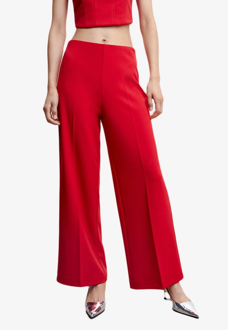 Mango Wide Legs Fluid Trousers 3 Mango Wide Legs Fluid Trousers
