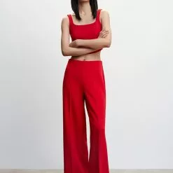 Mango Wide Legs Fluid Trousers 13 Mango Wide Legs Fluid Trousers -Mango popular store mango 5354 9980736 5