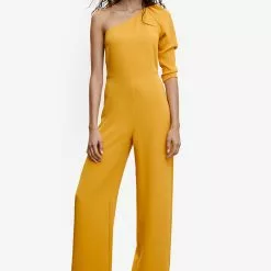 Mango Asymmetric Long Jumpsuit
