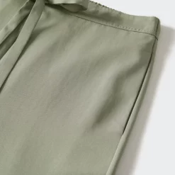 Mango Flowy Straight-Fit Trousers -Mango popular store mango 5366 9742636 6