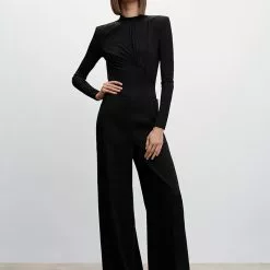 Mango High-Waist Palazzo Trousers 11 Mango High-Waist Palazzo Trousers -Mango popular store mango 5372 4832636 4