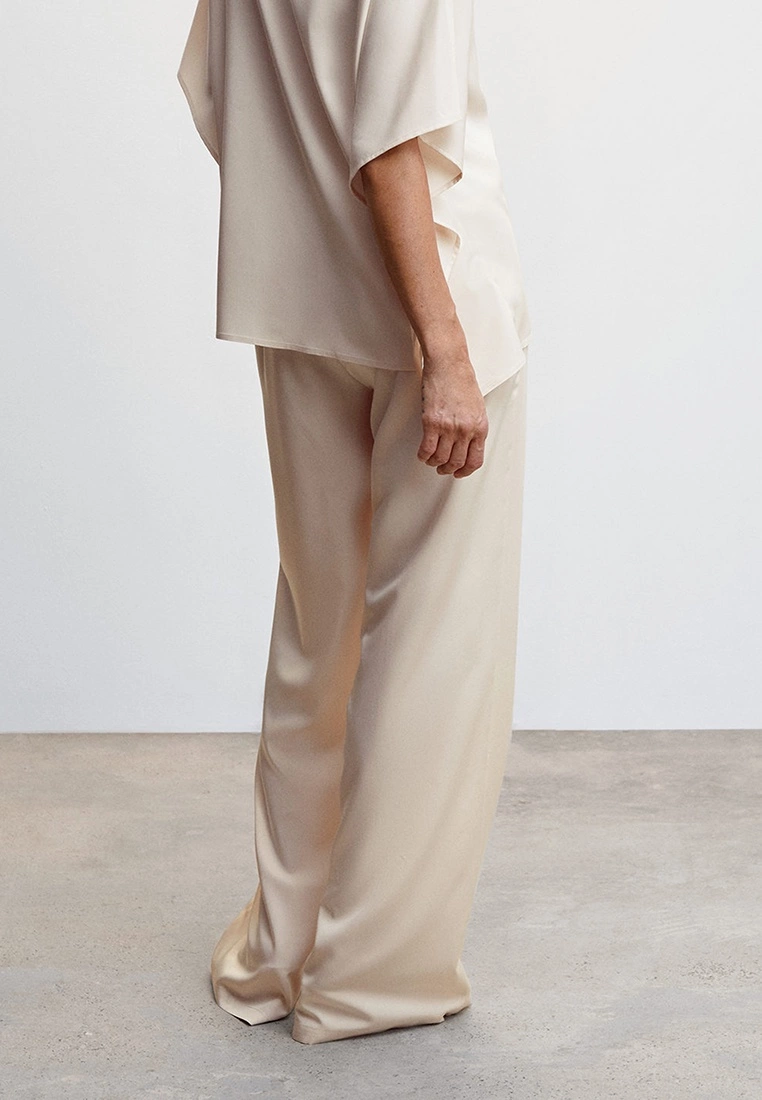 Mango Flowy Straight-Fit Trousers 4 Mango Flowy Straight-Fit Trousers - Image 2