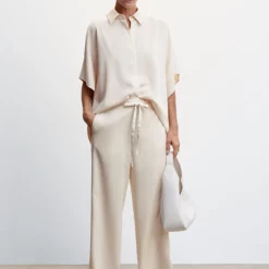 Mango Flowy Straight-Fit Trousers 11 Mango Flowy Straight-Fit Trousers -Mango popular store mango 5373 5642636 4