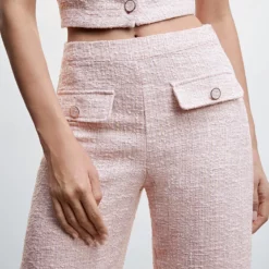 Mango Tweed Straight Pants -Mango popular store mango 5375 3490736 5