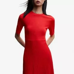 Mango Textured Knit Dress