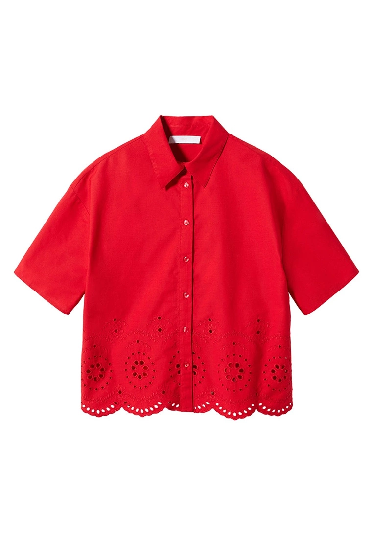Mango Embroidered Shirt 8 Mango Embroidered Shirt - Image 6