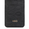 Mango Croc-Effect Card Holder -Mango popular store mango 5393 6801736 1