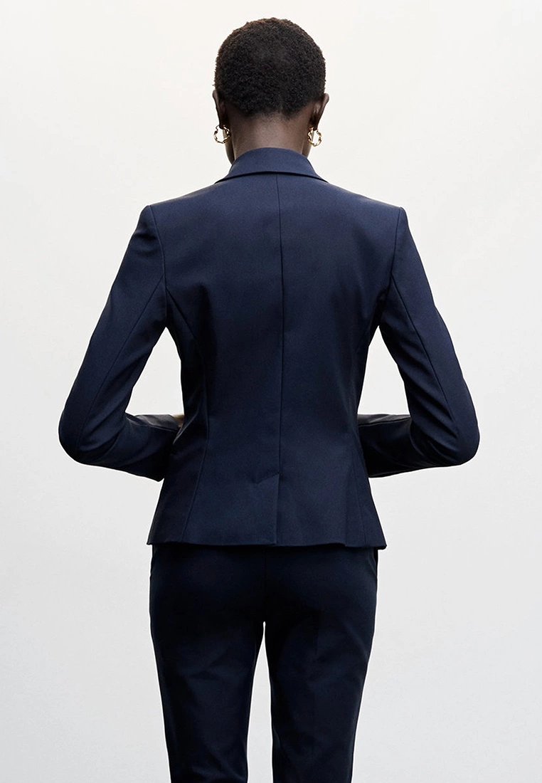 Mango Structured Suit Blazer 4 Mango Structured Suit Blazer - Image 2