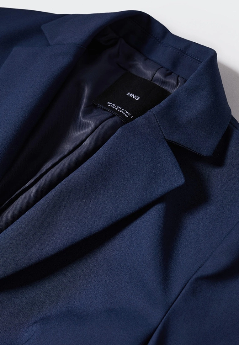 Mango Structured Suit Blazer 8 Mango Structured Suit Blazer - Image 6