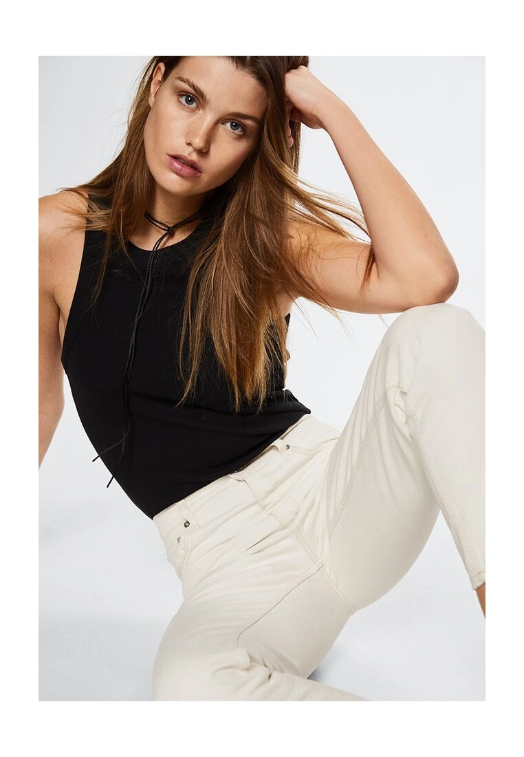 Mango Mom High-Waist Jeans 7 Mango Mom High-Waist Jeans - Image 5